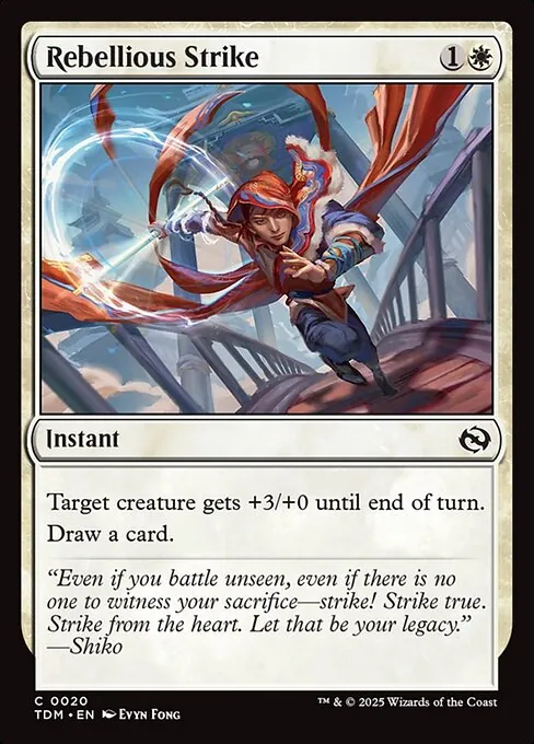 Rebellious Strike 020/291