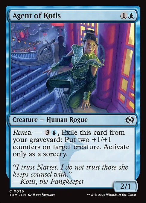 Agent of Kotis 036/291