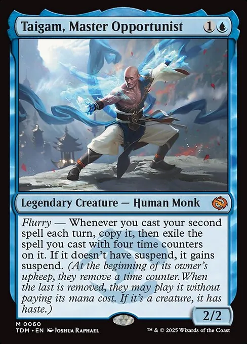 Taigam, Master Opportunist 060/291