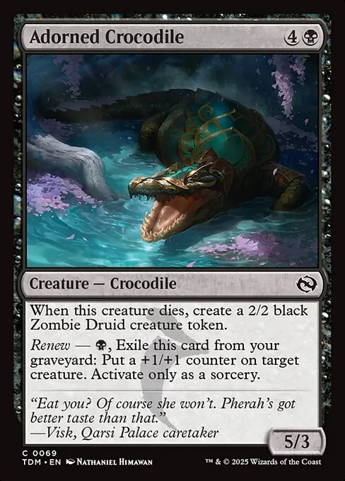 Adorned Crocodile 069/291