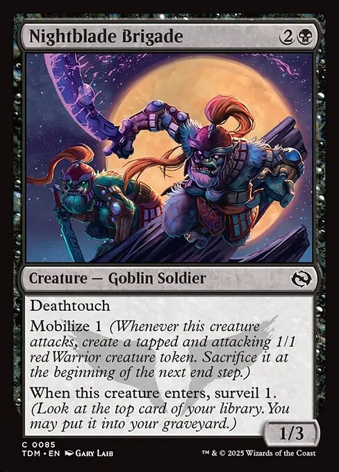 Nightblade Brigade 085/291
