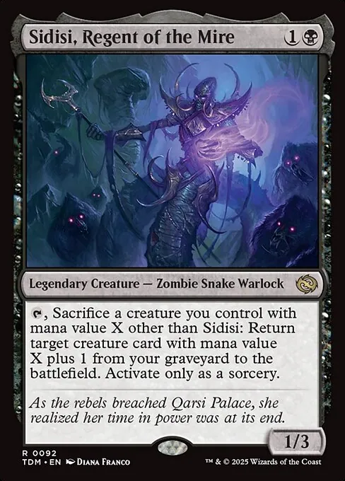 Sidisi, Regent of the Mire 092/291