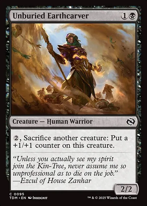 Unburied Earthcarver 095/291
