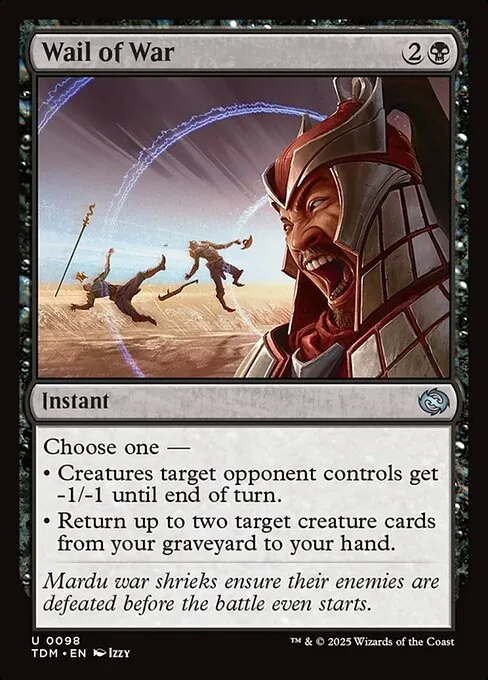 Wail of War 098/291