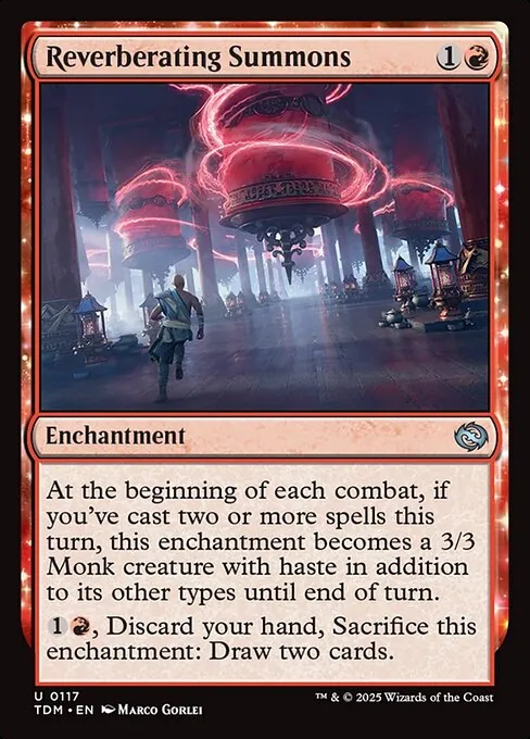 Reverberating Summons 117/291