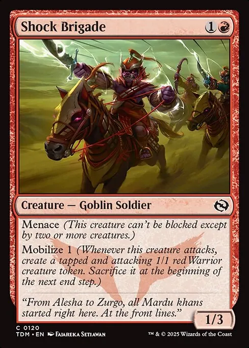 Shock Brigade 120/291