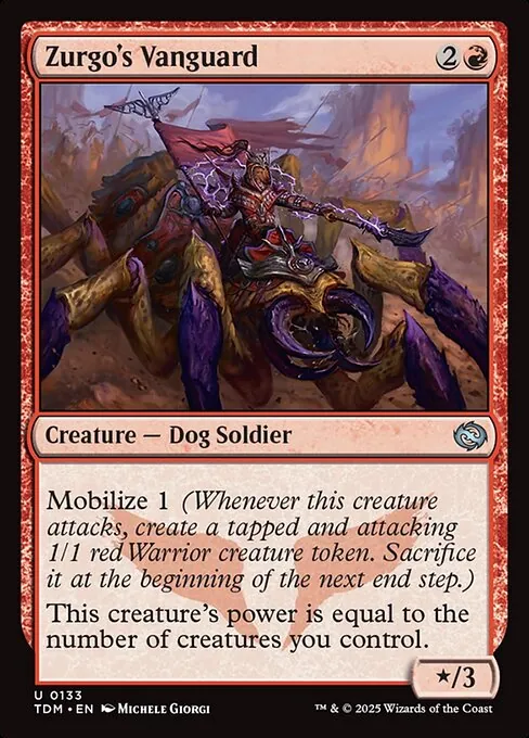 Zurgo's Vanguard 133/291