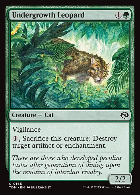 Undergrowth Leopard 165/291