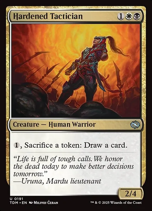 Hardened Tactician 191/291