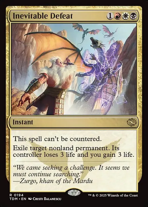 Inevitable Defeat 194/291