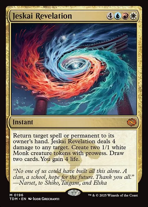 Jeskai Revelation 196/291