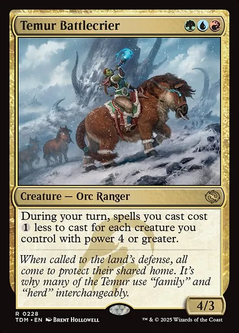 Temur Battlecrier 228/291