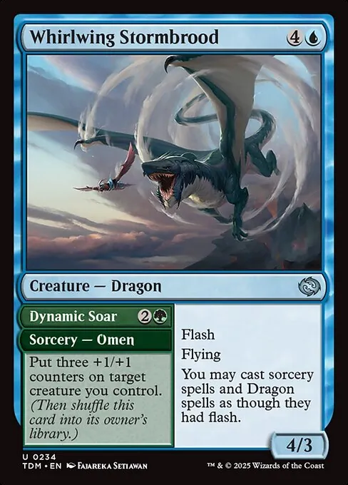 Whirlwing Stormbrood // Dynamic Soar 234/291