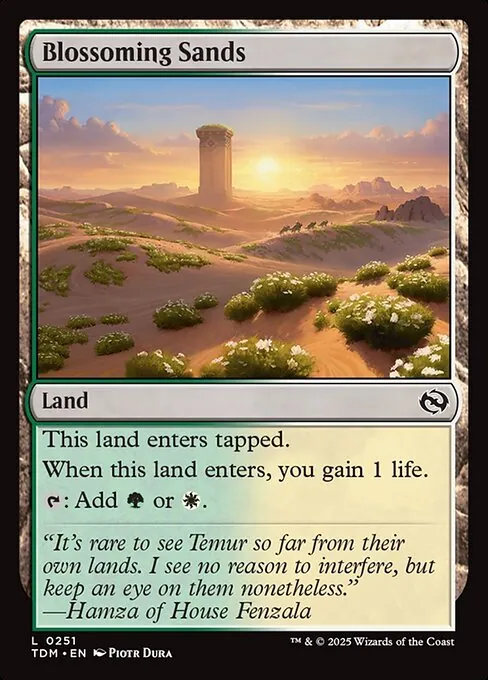 Blossoming Sands 251/291