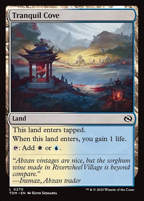 Tranquil Cove 270/291