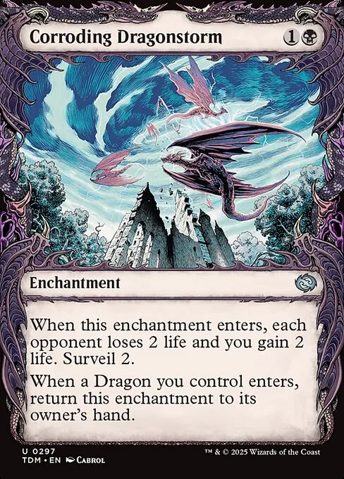 Corroding Dragonstorm 297/291