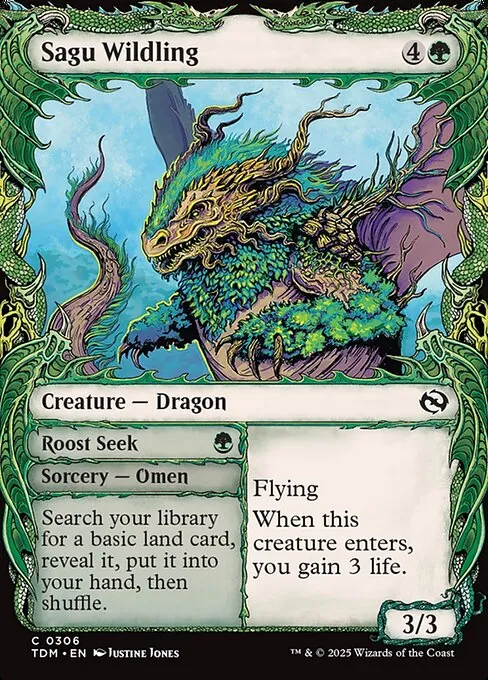 Sagu Wildling // Roost Seek 306/291