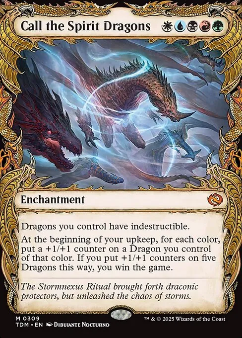 Call the Spirit Dragons 309/291