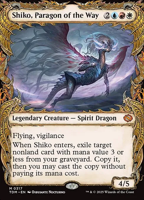 Shiko, Paragon of the Way 317/291