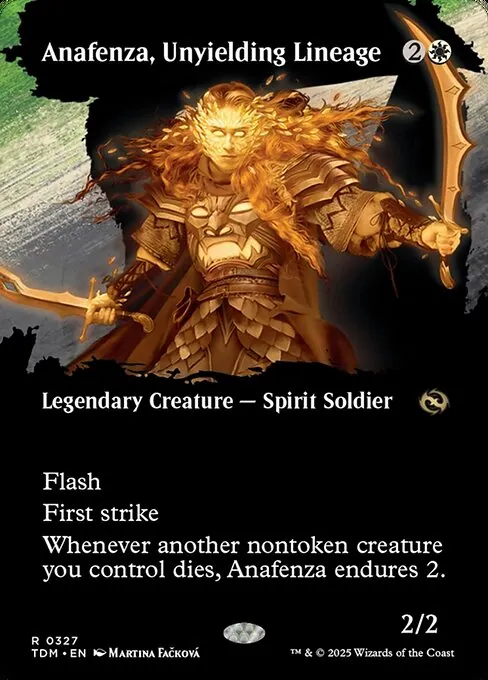 Anafenza, Unyielding Lineage 327/291