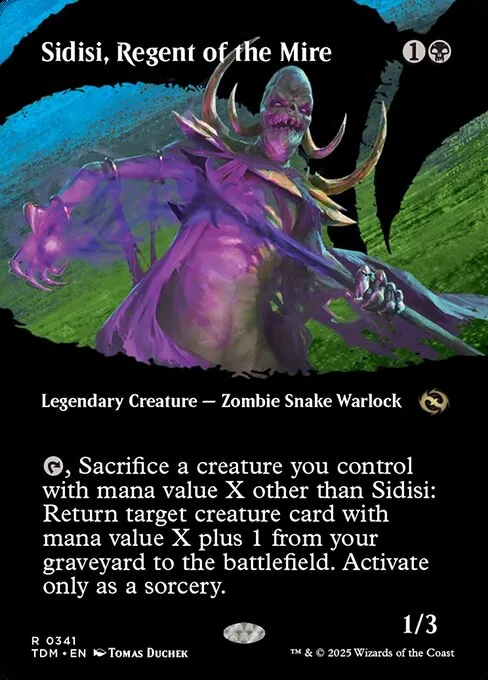 Sidisi, Regent of the Mire 341/291