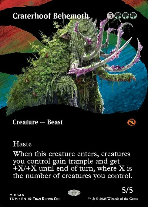Craterhoof Behemoth 346/291