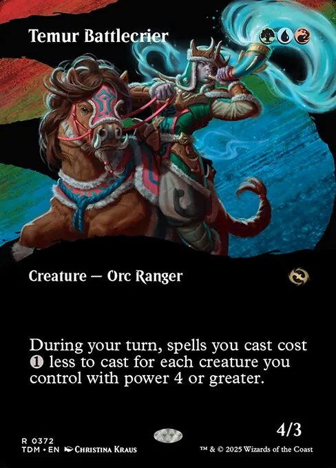 Temur Battlecrier 372/291