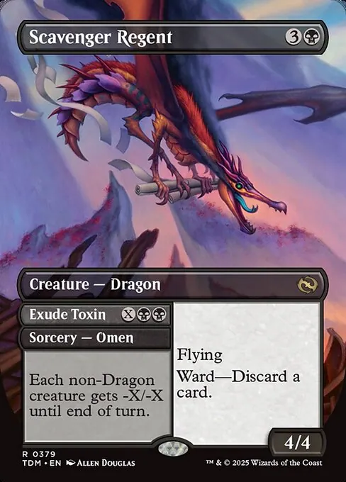 Scavenger Regent // Exude Toxin // Scavenger Regent 379/291