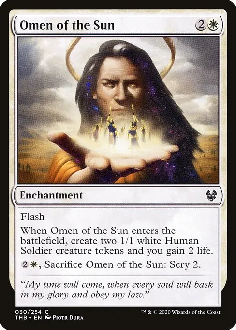 Omen of the Sun 030/283