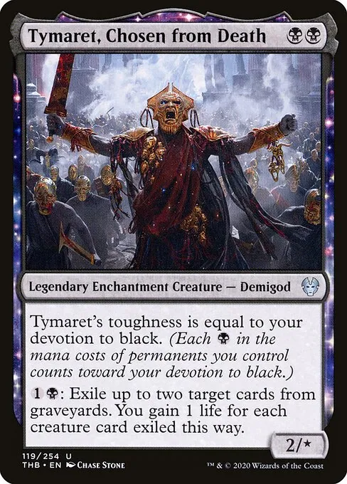 Tymaret, Chosen from Death 119/283