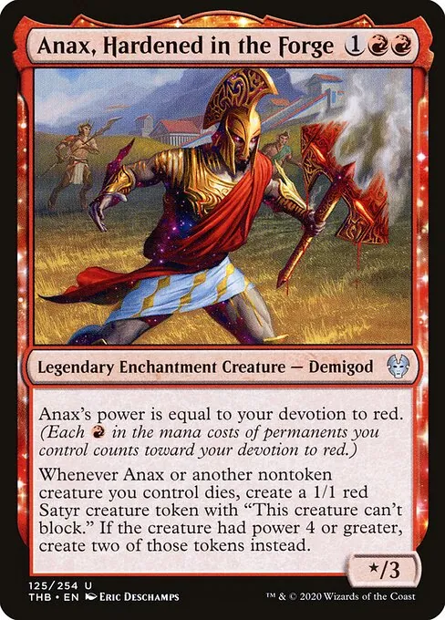 Anax, Hardened in the Forge 125/283