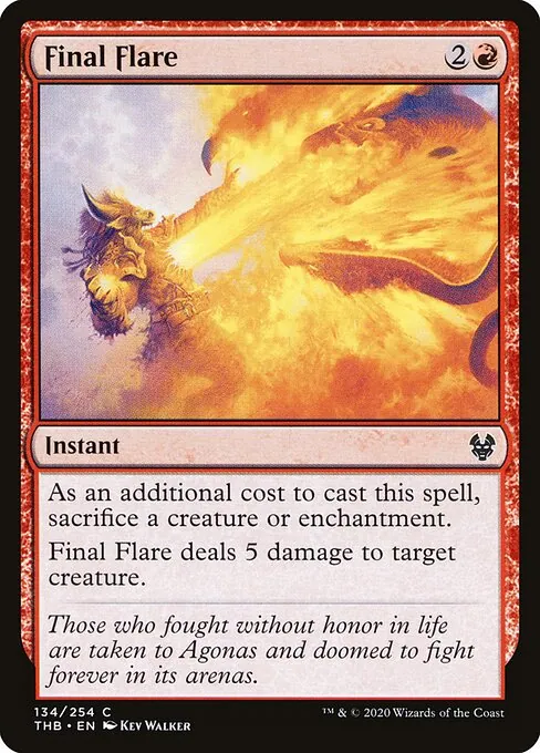 Final Flare 134/283