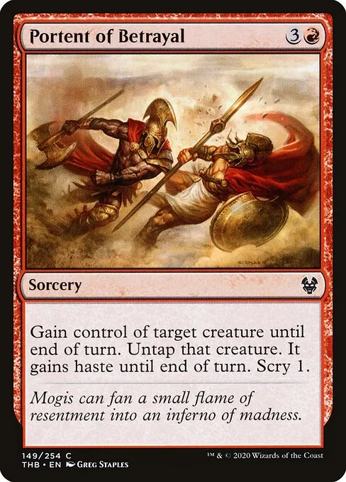 Portent of Betrayal 149/283