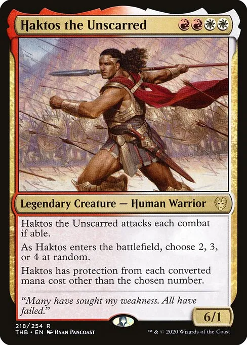Haktos the Unscarred 218/283
