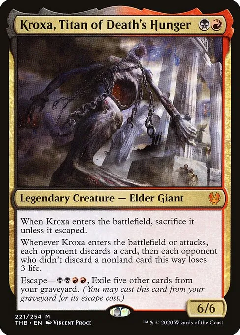 Kroxa, Titan of Death's Hunger 221/283
