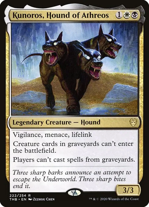 Kunoros, Hound of Athreos 222/283