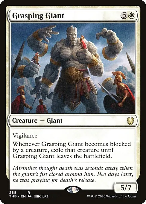 Grasping Giant 288/283