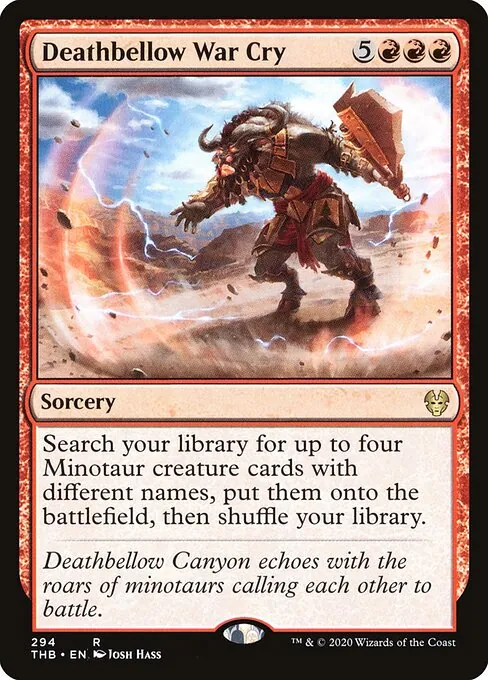 Deathbellow War Cry 294/283