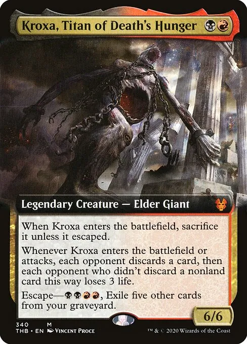 Kroxa, Titan of Death's Hunger 340/283