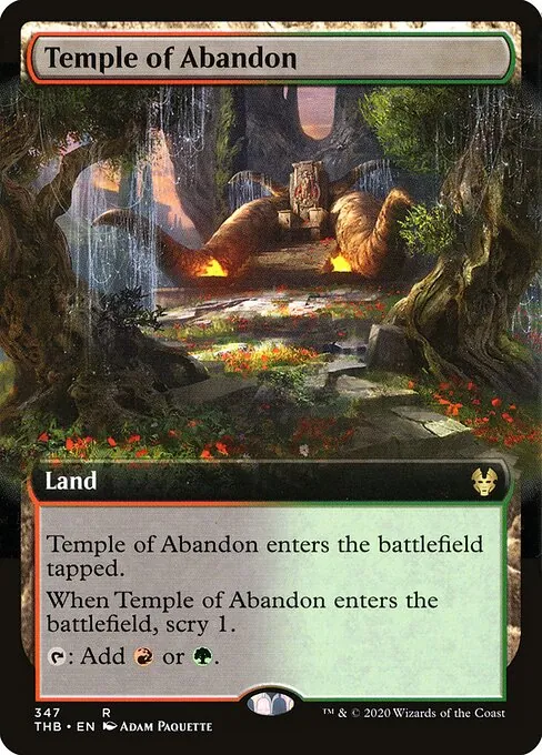 Temple of Abandon 347/283