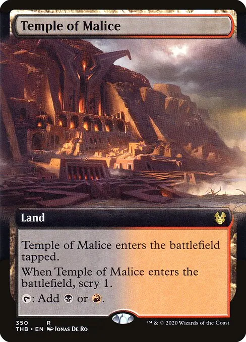 Temple of Malice 350/283