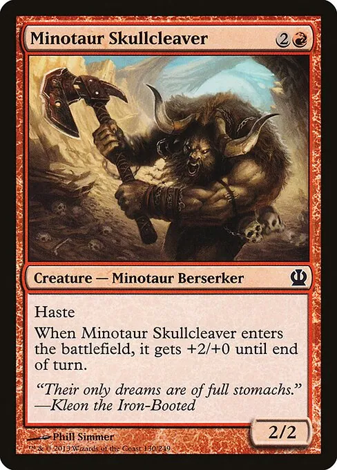 Minotaur Skullcleaver 130/249