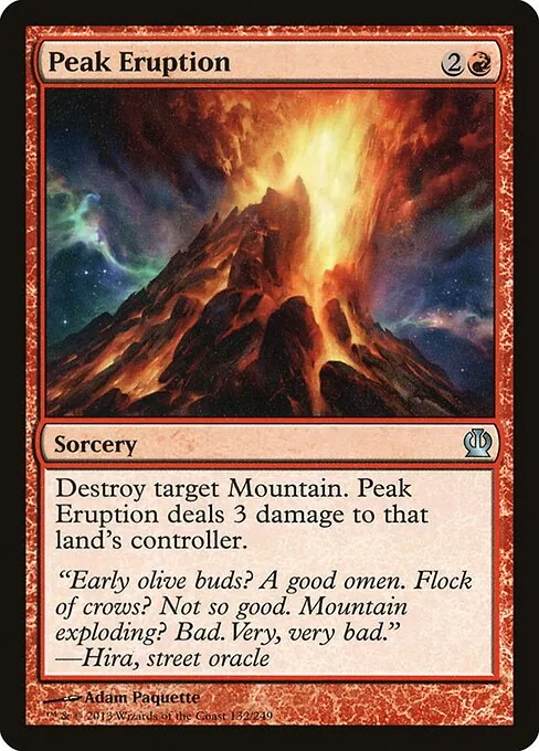 Peak Eruption 132/249