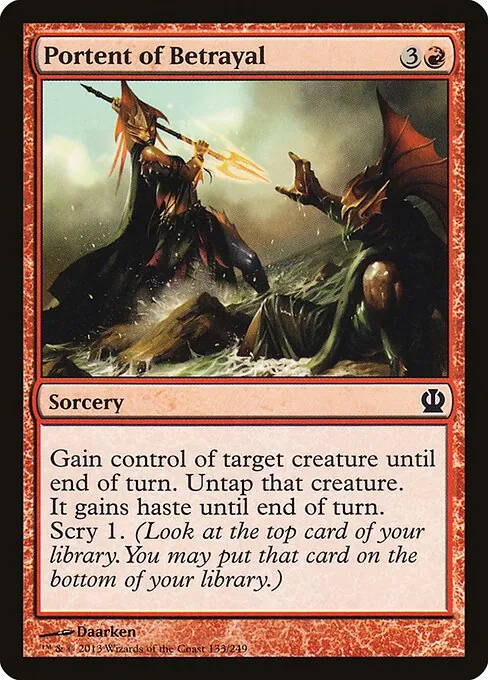 Portent of Betrayal 133/249
