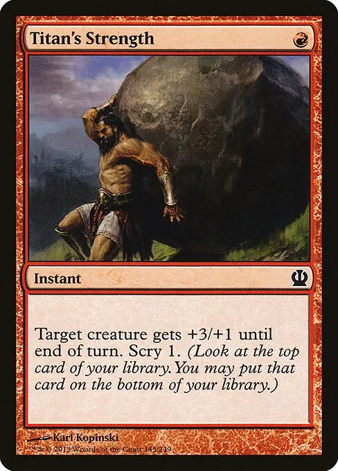 Titan's Strength 145/249