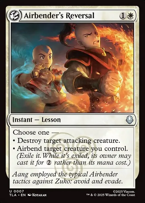 Airbender's Reversal 007/296
