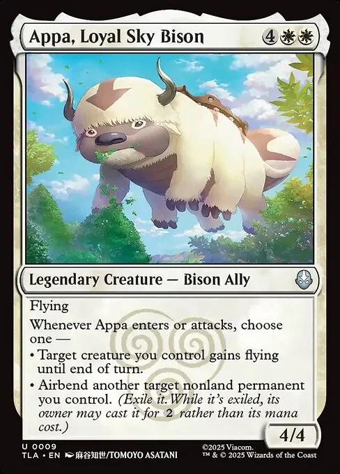 Appa, Loyal Sky Bison 009/296