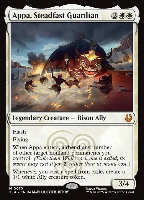 Appa, Steadfast Guardian 010/296