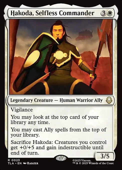 Hakoda, Selfless Commander 023/296