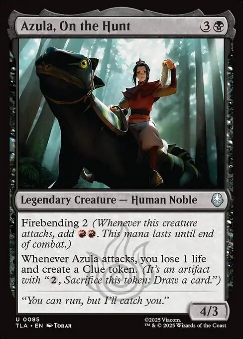 Azula, On the Hunt 085/296